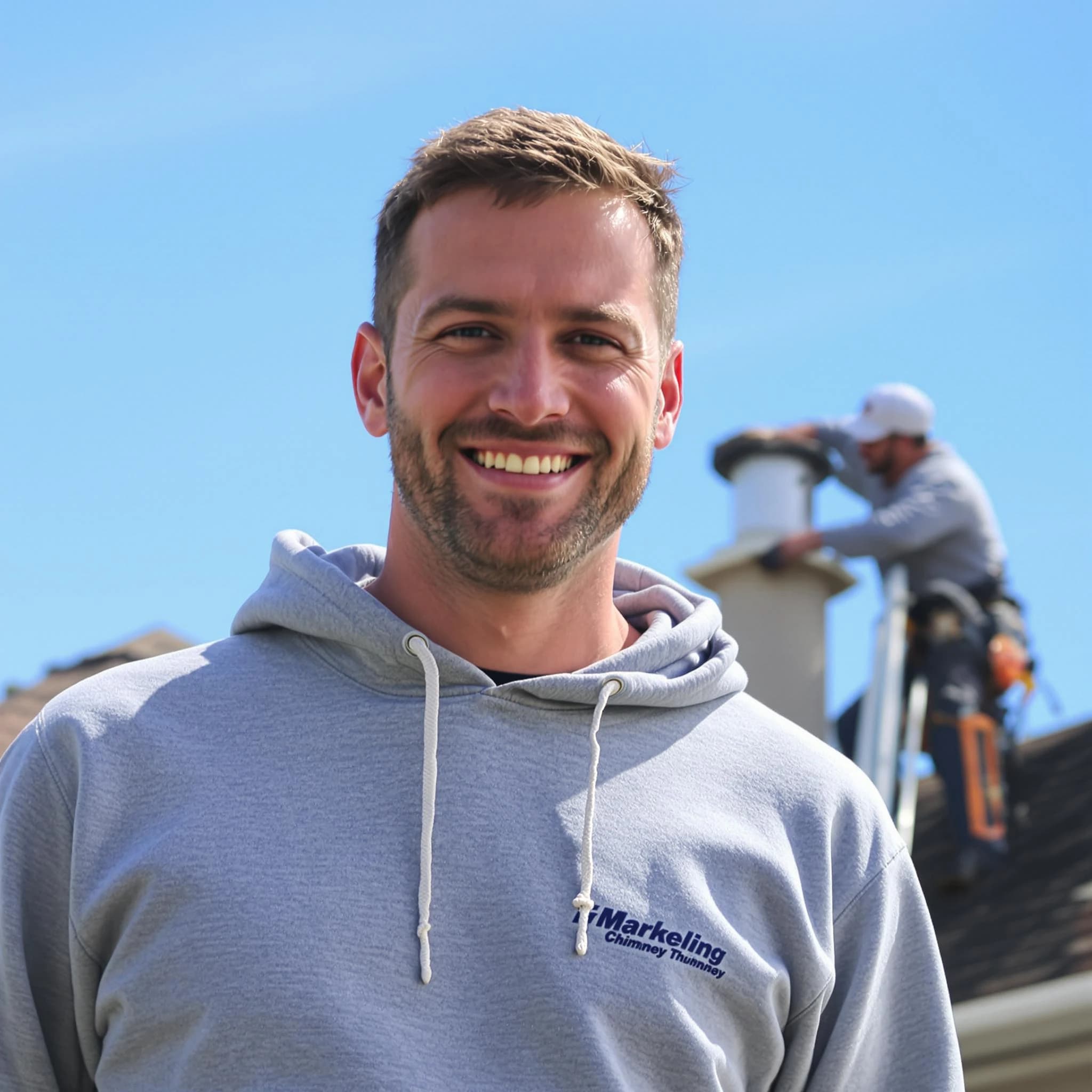 The Mount Juliet Chimney Sweep team.